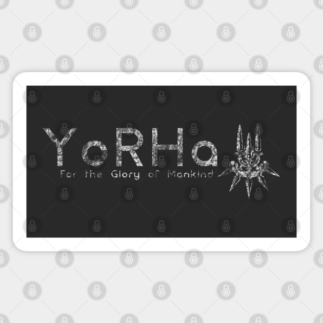 YorHa Sticker by galacticshirts